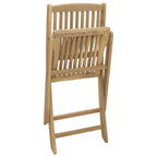 Sillas de jardín plegables 2 uds madera acacia 44x50x88 cm
