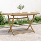Mesa de jardín madera maciza abeto 115x55x65 cm
