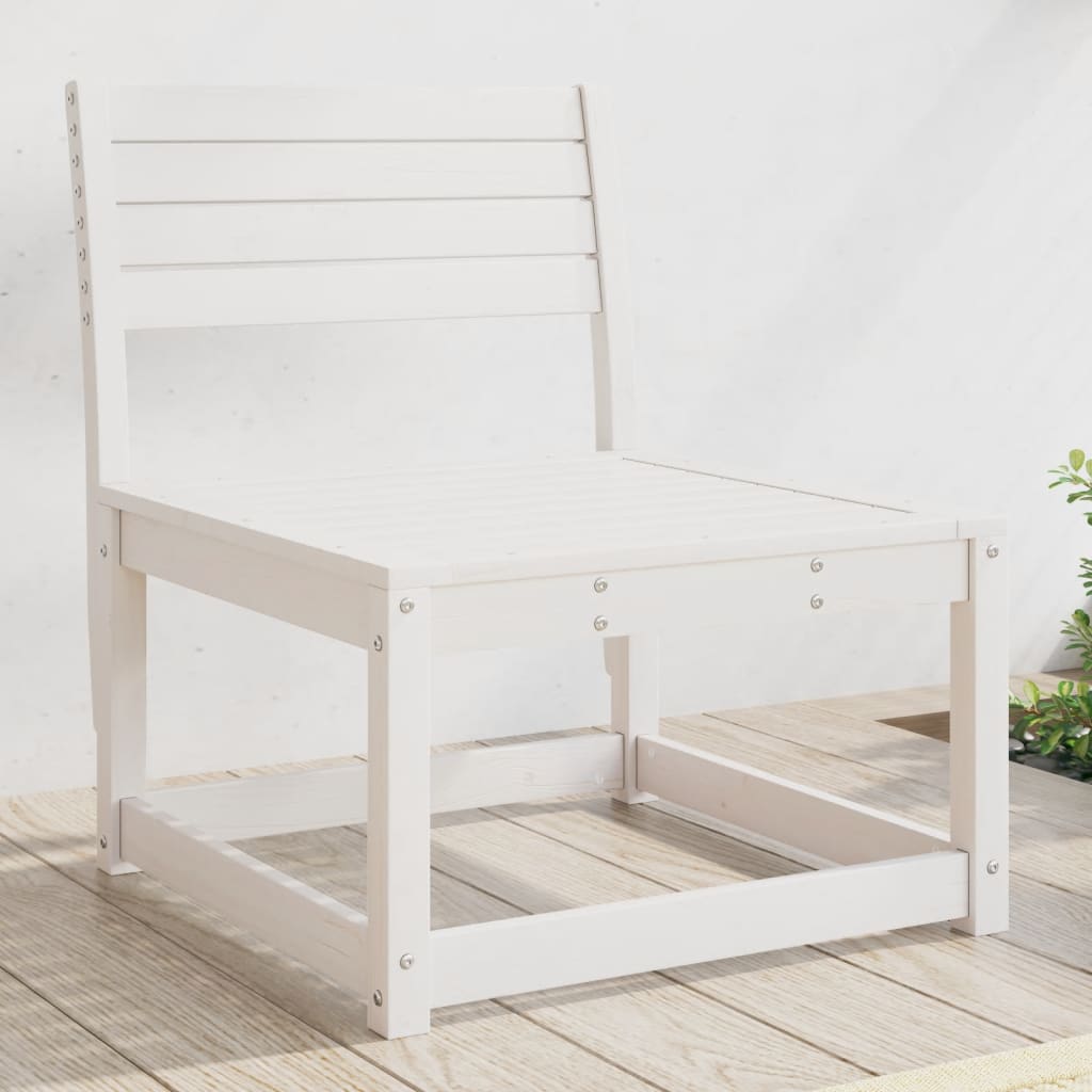 Sofá de jardín madera de pino impregnada 79x60x62 cm
