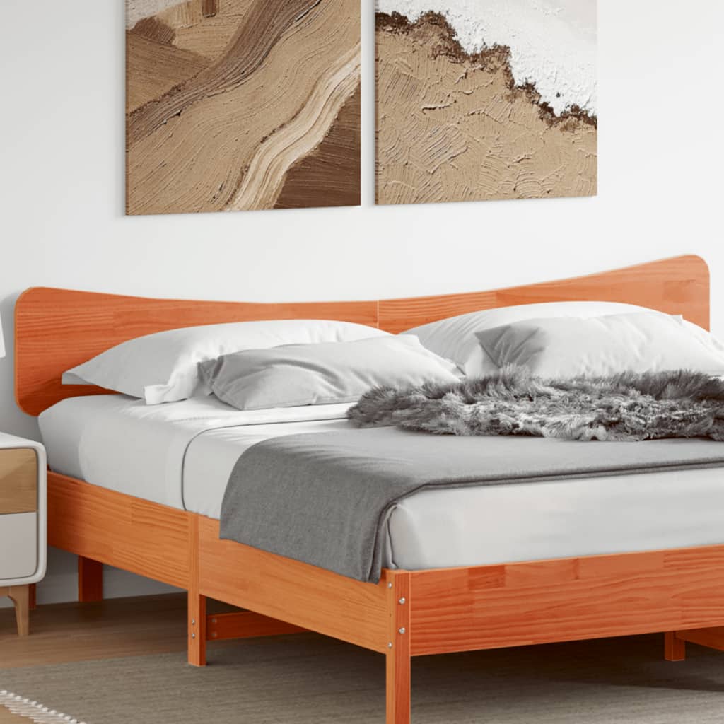 Cabecero de cama madera maciza de pino blanco 100 cm