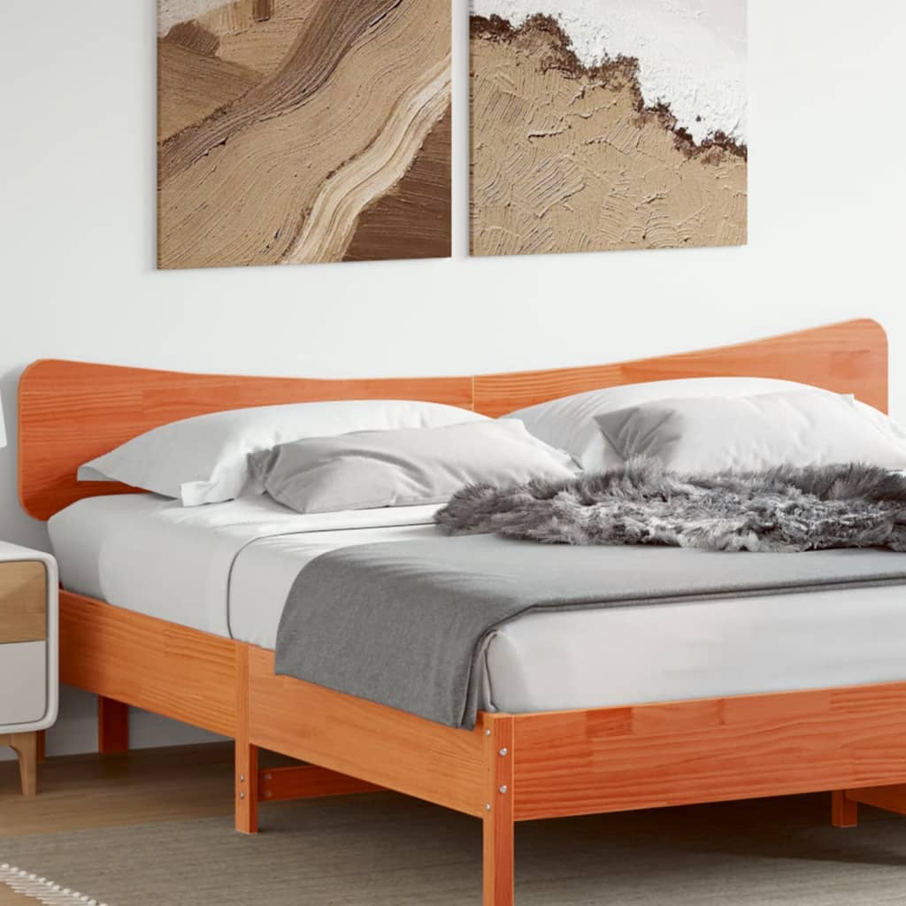 Cabecero de cama madera maciza de pino blanco 100 cm