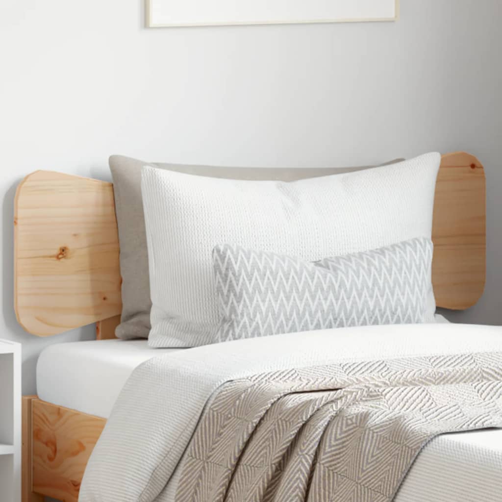 Cabecero de cama madera maciza de pino blanco 100 cm