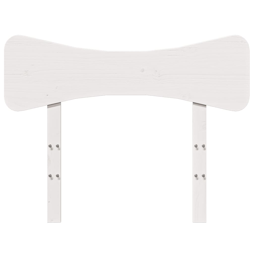 Cabecero de cama madera maciza de pino blanco 100 cm