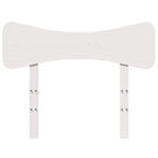 Cabecero de cama madera maciza de pino blanco 100 cm