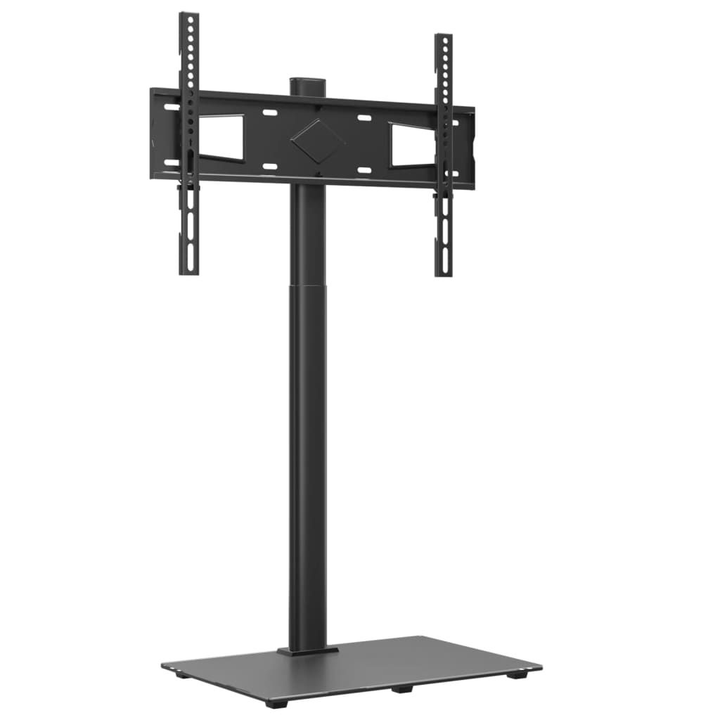 Mueble de TV de esquina 1 nivel para 32-65 pulgadas negro