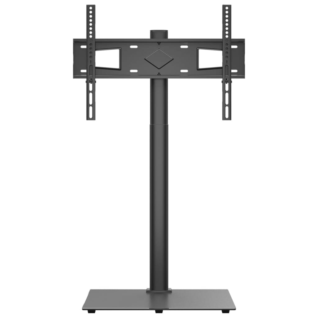 Mueble de TV de esquina 1 nivel para 32-65 pulgadas negro