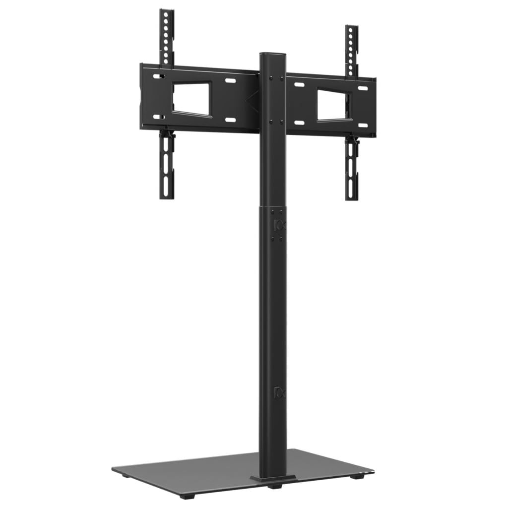 Mueble de TV de esquina 1 nivel para 32-65 pulgadas negro