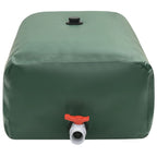 Depósito de agua plegable con grifo PVC 100 l