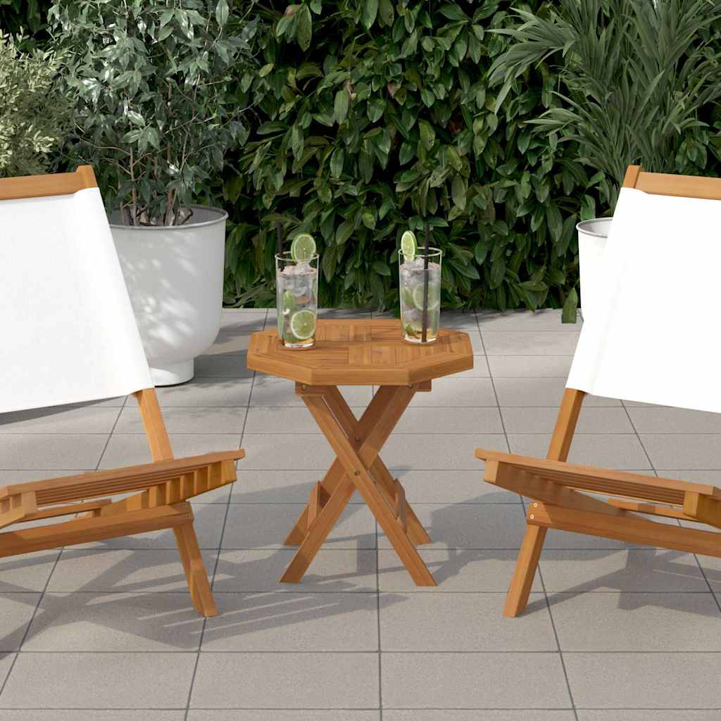 Tablero de mesa cuadrado madera maciza de acacia 40x40x2 cm