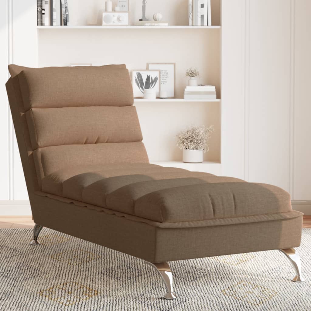 Daybed sofa with blue fabric cushions