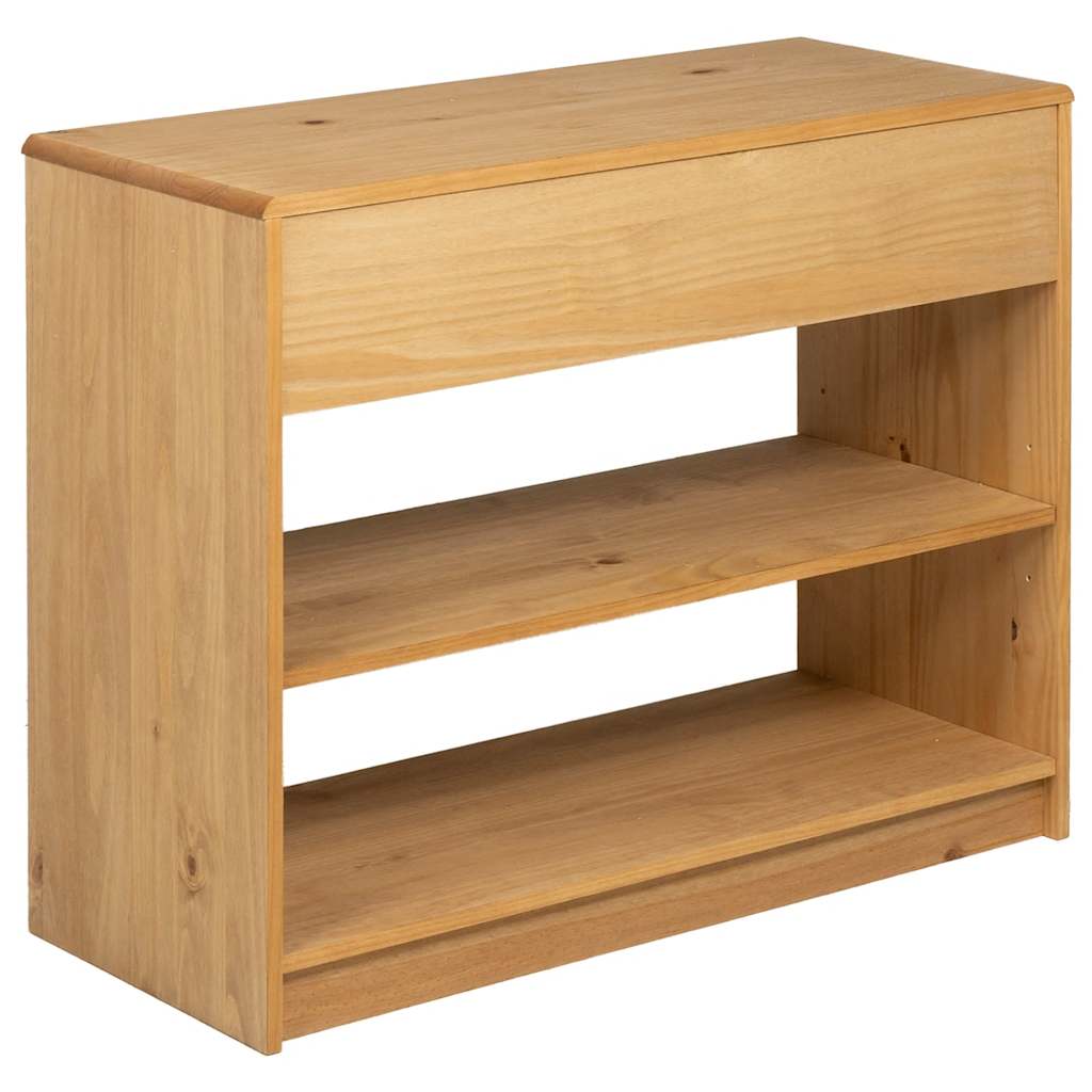 Mesa consola SAUDA madera maciza de pino roble 89,5x36,5x73 cm