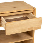 Mesa consola SAUDA madera maciza de pino roble 89,5x36,5x73 cm