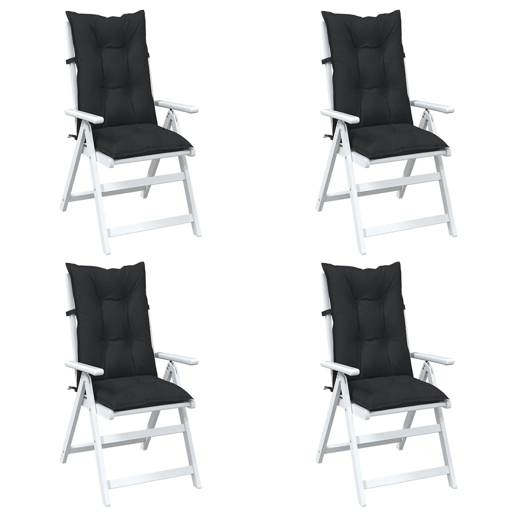 Juego de Cojines para Silla de Respaldo Alto 4 pcs