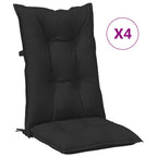 Juego de Cojines para Silla de Respaldo Alto 4 pcs