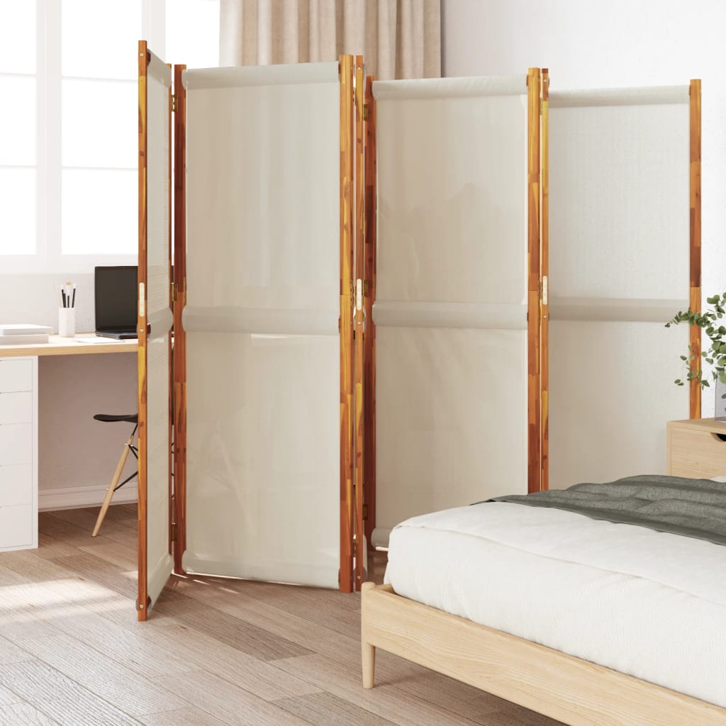Biombo divisor de 3 paneles azul oscuro 210x180 cm