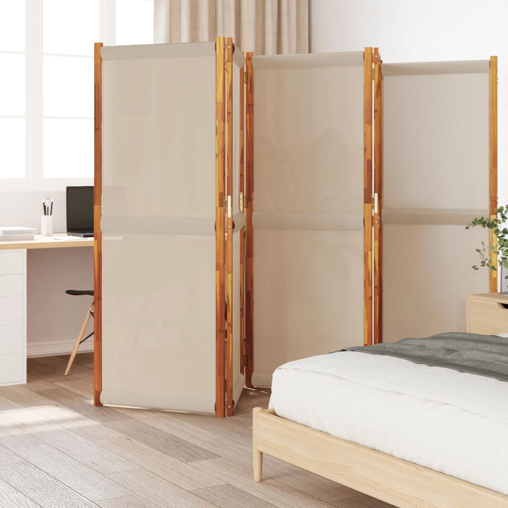 Biombo divisor de 3 paneles azul oscuro 210x180 cm