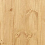 Mesa consola Corona madera maciza de pino 55x35x73 cm