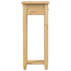 Jardinera Corona madera maciza de pino 30x30x73 cm