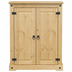 Zapatero Corona madera maciza de pino 86x38,5x108 cm