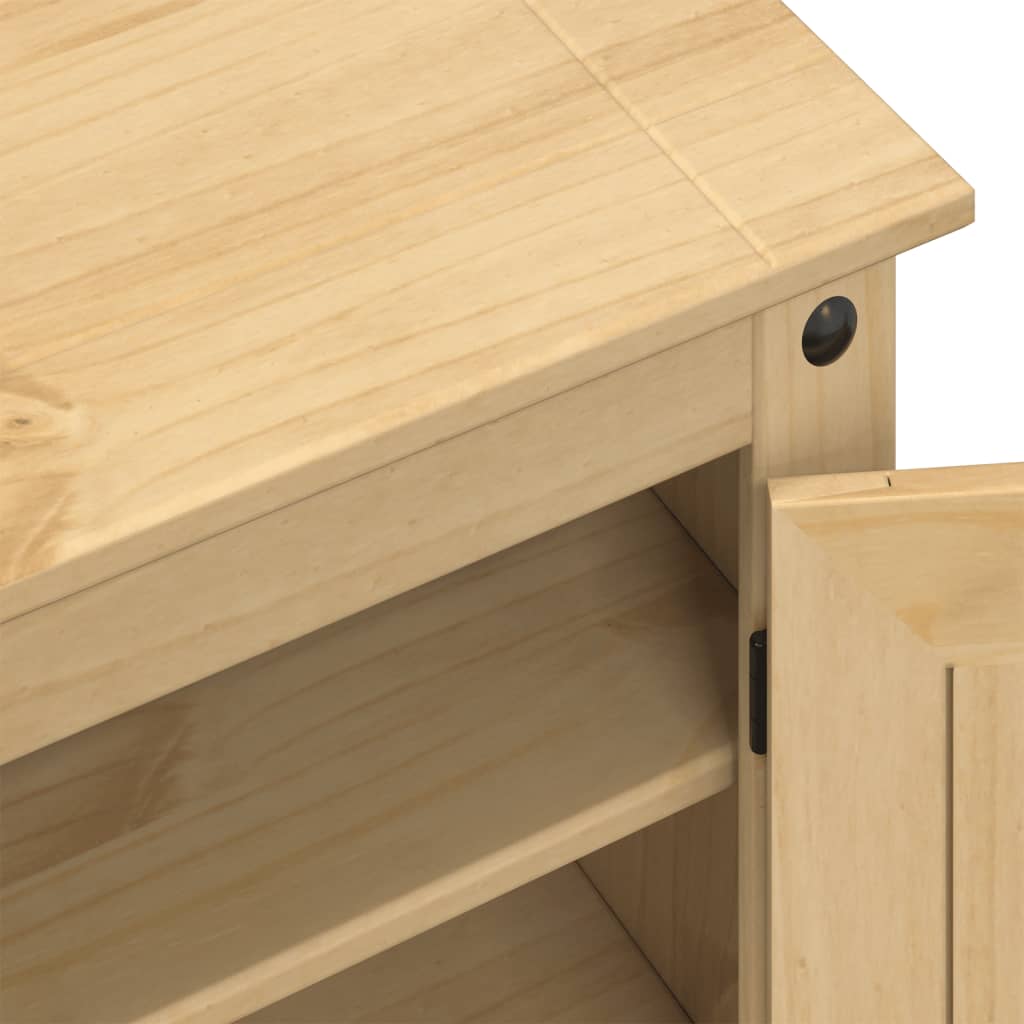Zapatero Corona madera maciza de pino 86x38,5x108 cm