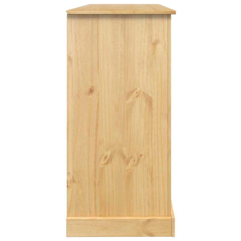Botellero Corona madera maciza de pino 107,5x51x105,5 cm