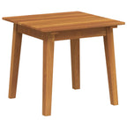 Mesa lateral Marrón Madera de Acacia Sólida
