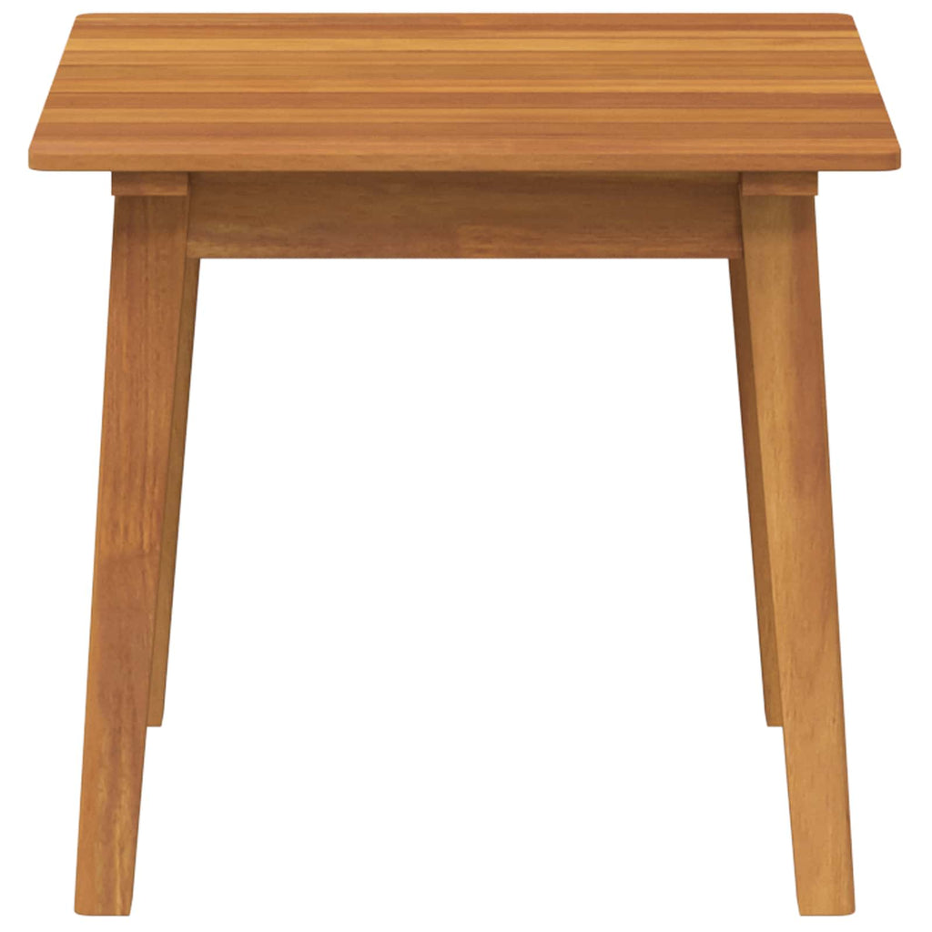 Mesa lateral Marrón Madera de Acacia Sólida