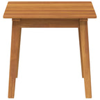 Mesa lateral Marrón Madera de Acacia Sólida