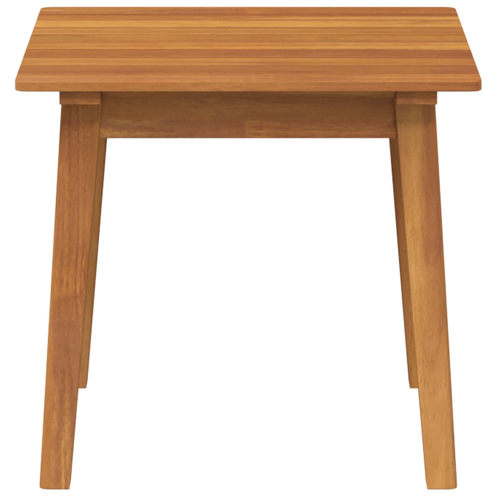 Mesa lateral Marrón Madera de Acacia Sólida