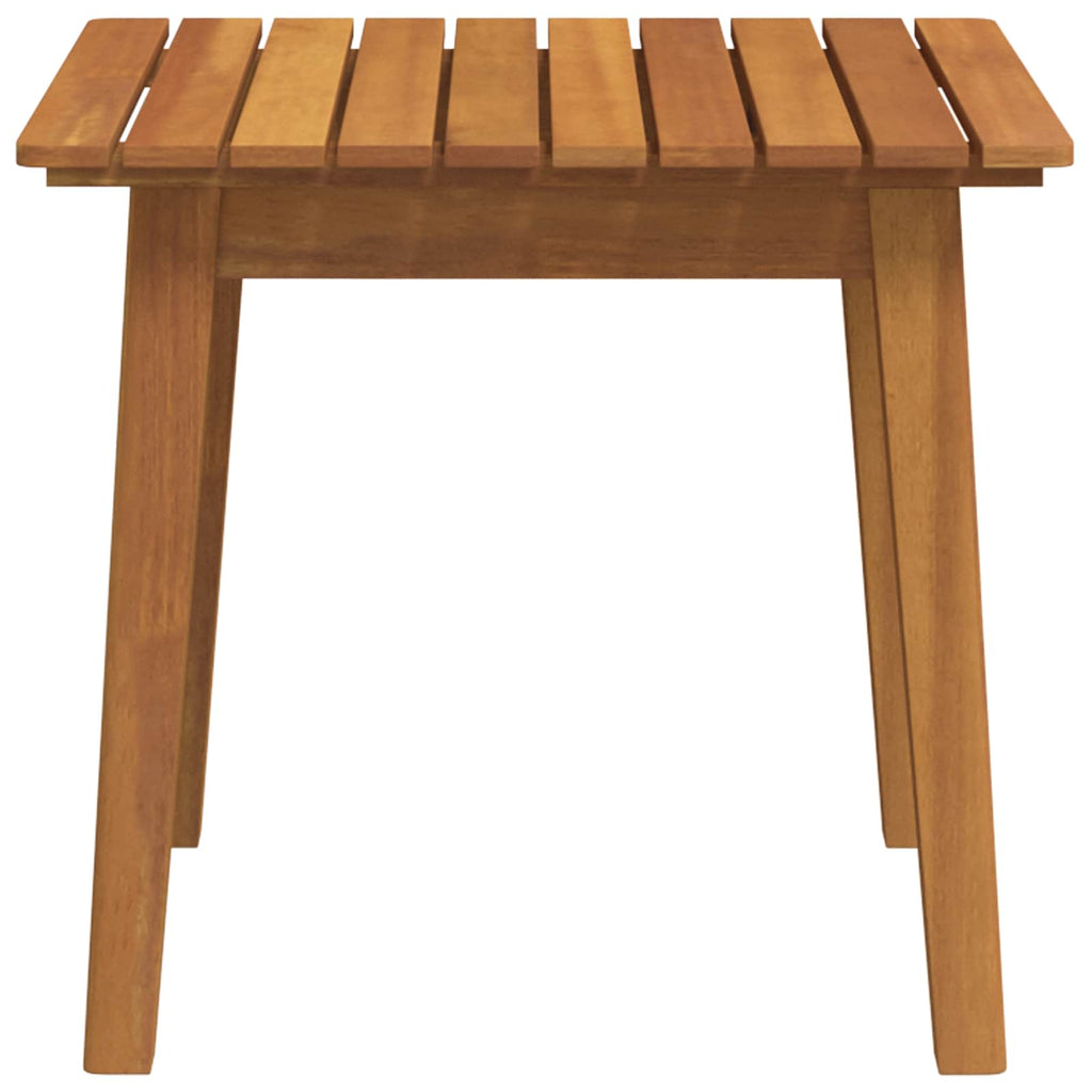 Mesa lateral Marrón Madera de Acacia Sólida
