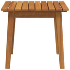 Mesa lateral Marrón Madera de Acacia Sólida