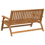 Banco de Relajación Marrón Madera de Acacia Sólida