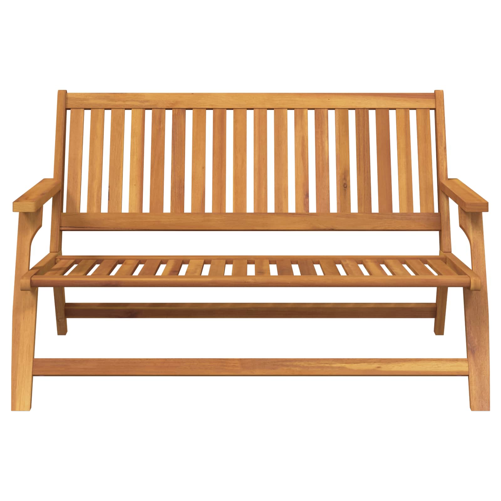 Banco de Relajación Marrón Madera de Acacia Sólida
