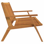 Banco de Relajación Marrón Madera de Acacia Sólida