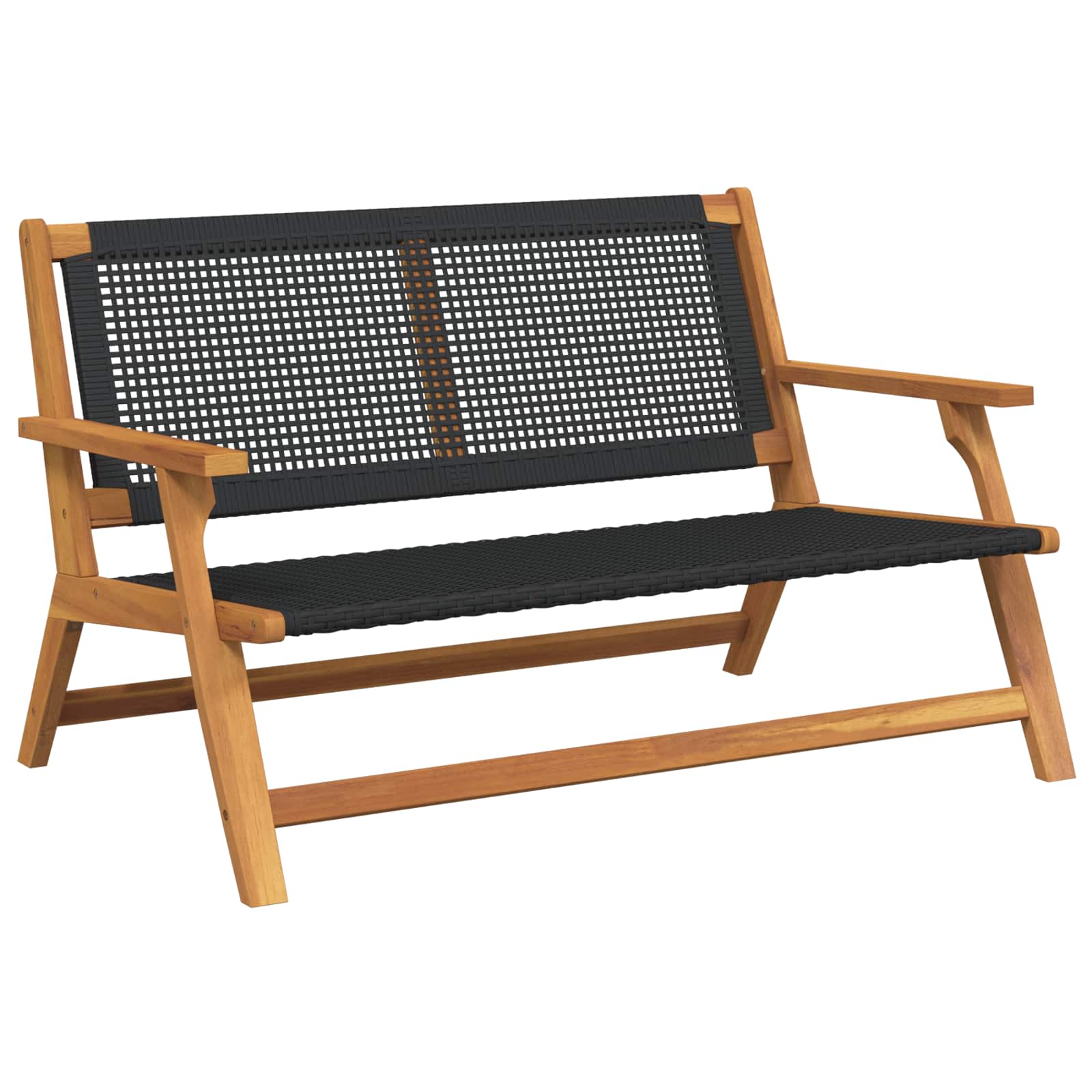 2-piece garden furniture set Black 67 x 78 x 73 cm