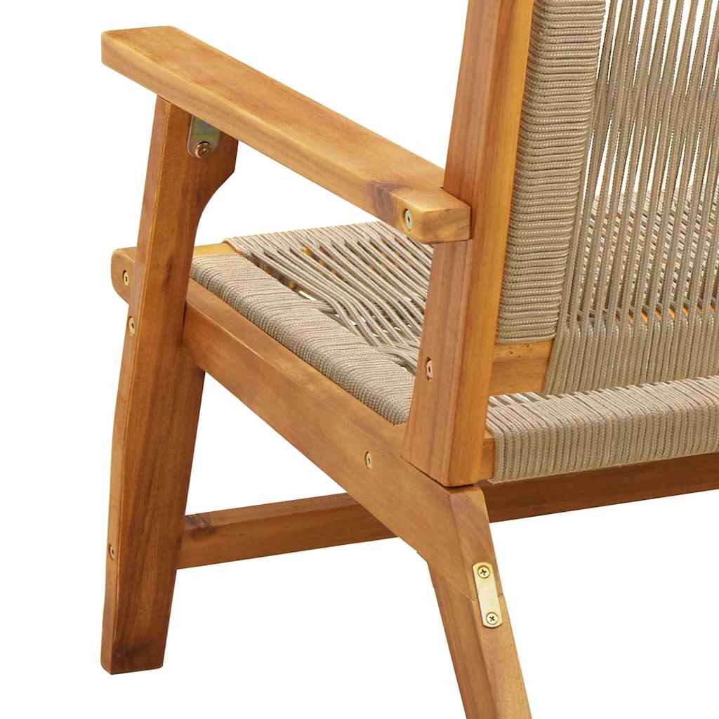 Muebles de jardín 2 pcs Beige 67 x 76 x 73 cm