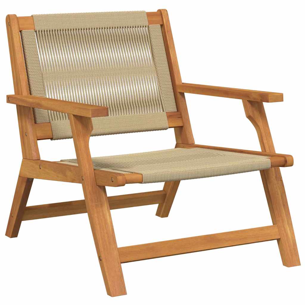 Muebles de jardín 2 pcs Beige 67 x 76 x 73 cm