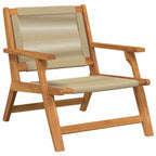 Muebles de jardín 2 pcs Beige 67 x 76 x 73 cm