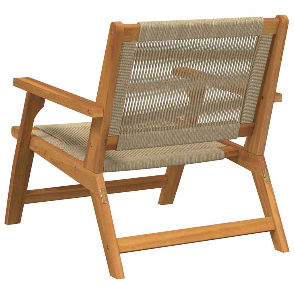 Muebles de jardín 2 pcs Beige 67 x 76 x 73 cm