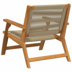 Muebles de jardín 2 pcs Beige 67 x 76 x 73 cm