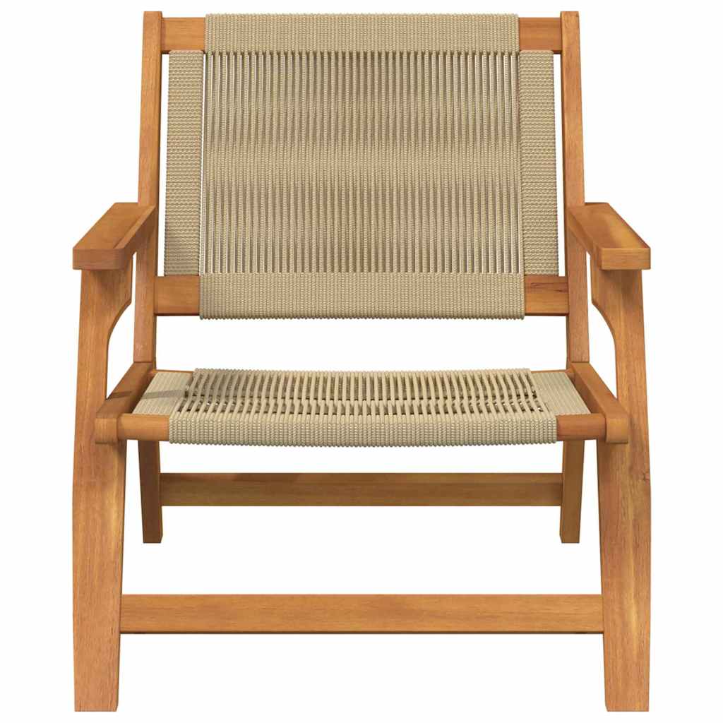 Muebles de jardín 2 pcs Beige 67 x 76 x 73 cm
