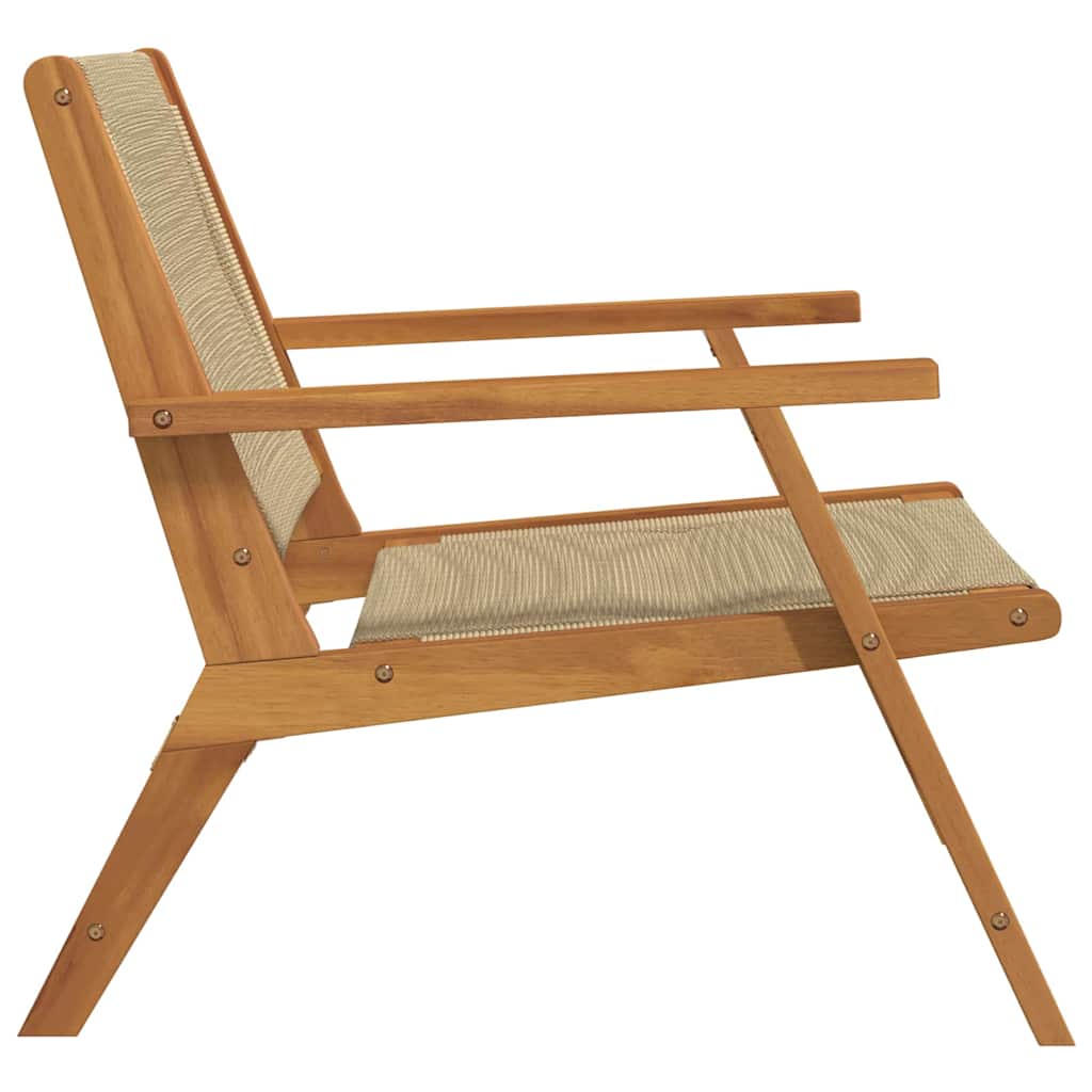 Muebles de jardín 2 pcs Beige 67 x 76 x 73 cm