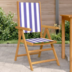 Sillas de jardín 2 uds madera maciza acacia polipropileno beige