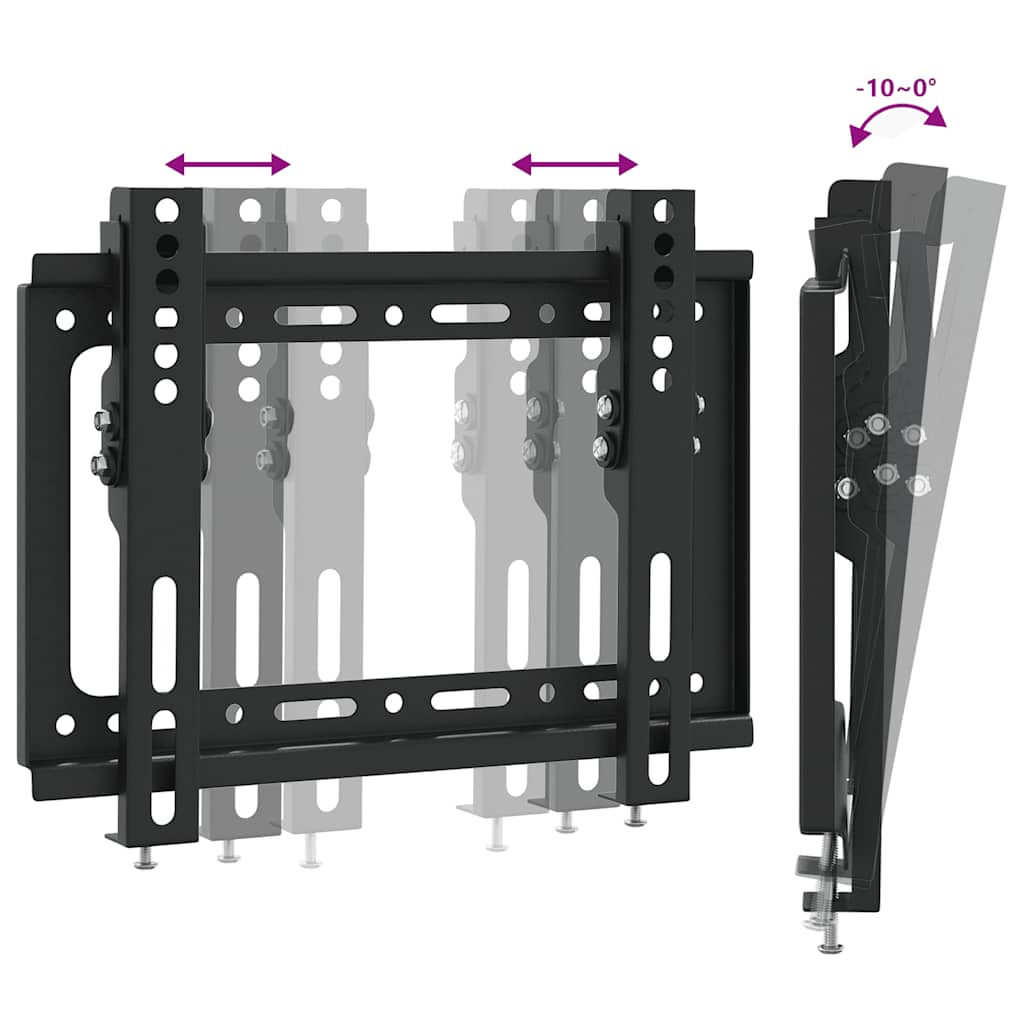 Soporte pared TV pantalla 14''-42'' Max VESA 200x200 mm 30 kg