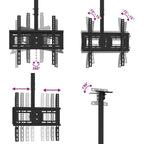 Soporte techo TV pantalla 32''-65'' Max VESA 400x400 mm 40 kg