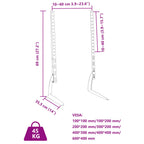 Soporte TV con ruedas pantalla 37-75'' Max VESA 600x400 mm 45kg