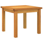 Juego de bistro de 3 piezas ratán PE beige y madera de acacia
