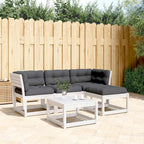 Set de comedor de jardín 9 piezas madera maciza de acacia