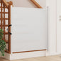 Puerta retráctil para mascotas blanca 102,5x125 cm