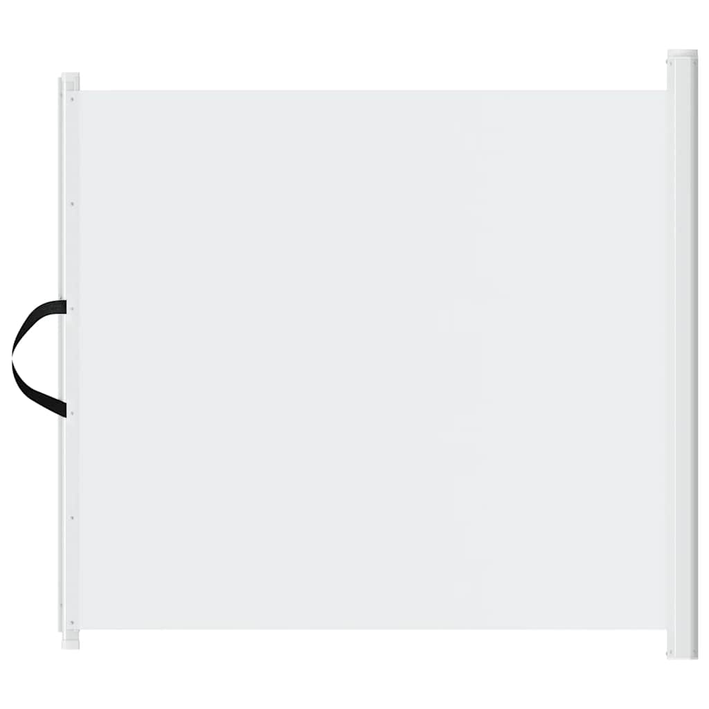 Puerta retráctil para mascotas blanca 102,5x125 cm